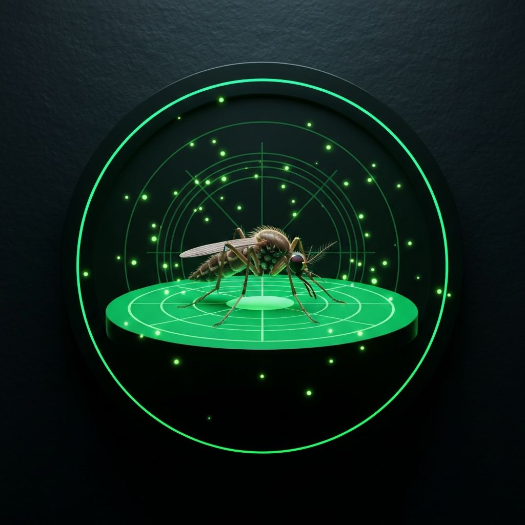 Mosquito detection radar visualization